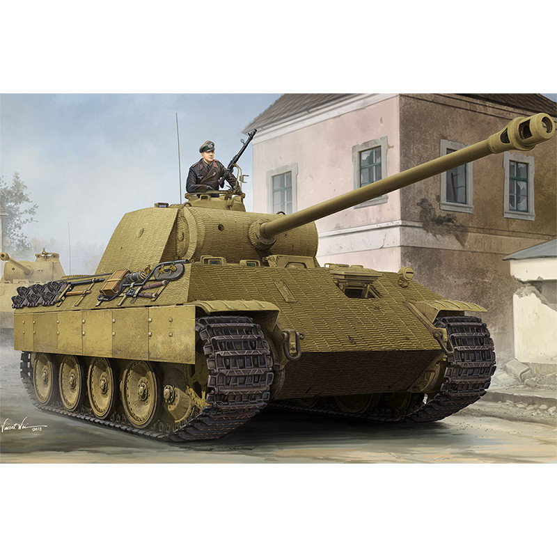 Hobby Boss 84506 Сборная модель танка Sd Kfz 171 PzKpfw Ausf A w/Zimmerit (1:35)