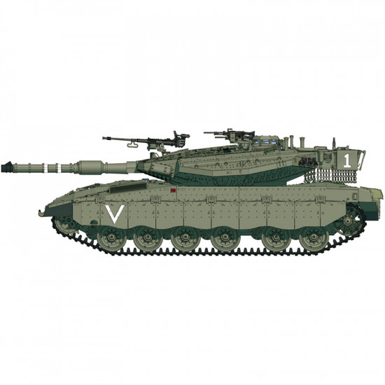 Hobby Boss 82917 Сборная модель танка IDF Merkava Mk.IIID (LIC) (1:72)