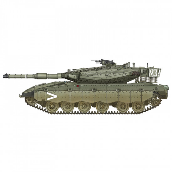 Hobby Boss 82916 Сборная модель танка IDF Merkava Mk.IIID (1:72)