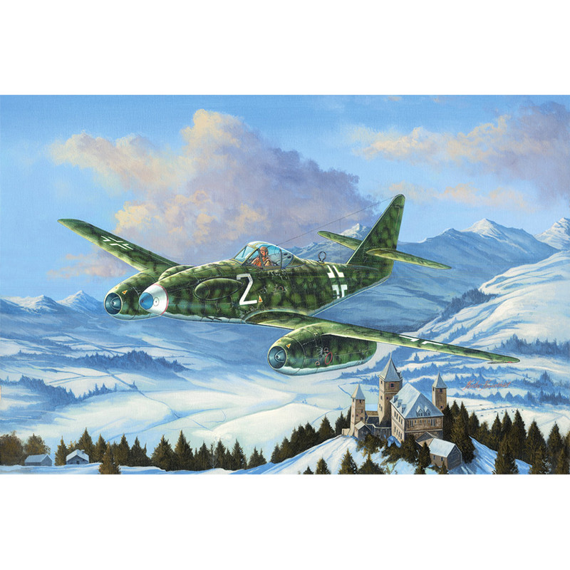 Hobby Boss 80371 Сборная модель самолета Messerschmitt Me 262 A-1a/U3 (1:48)