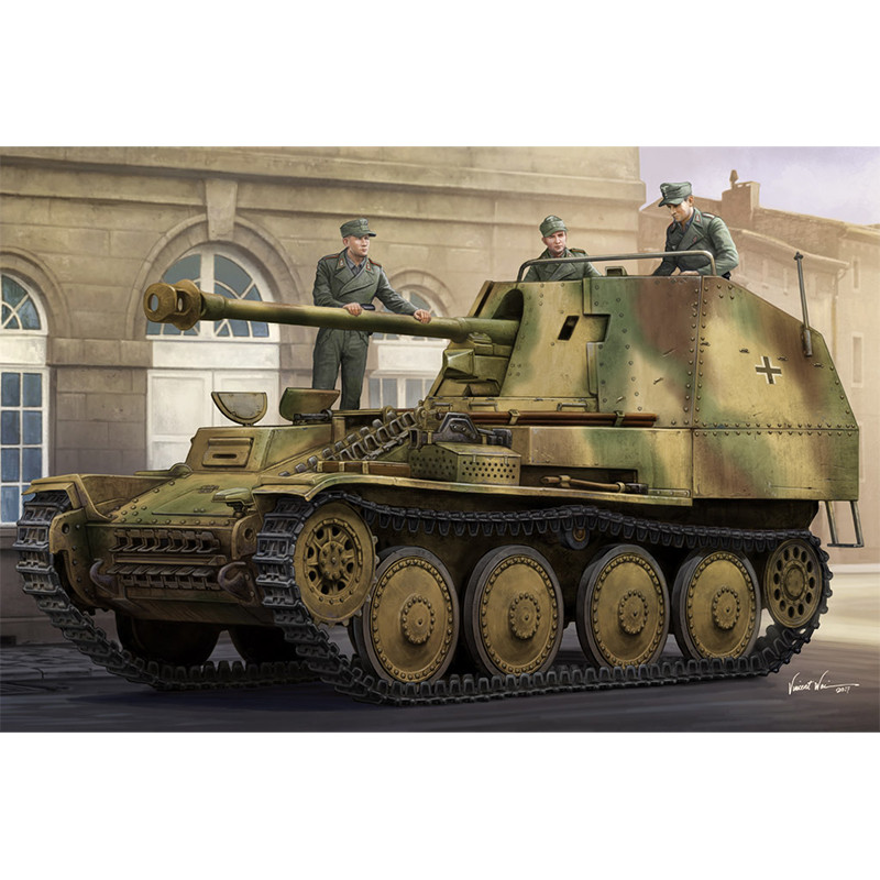 Hobby Boss 80168 Сборная модель САУ Marder III Ausf M Sd Kfz 138 Late (1:35)