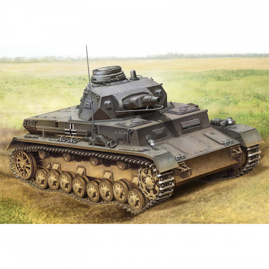 Hobby Boss 80131 Сборная модель танка German Panzerkampfwagen IV Ausf B (1:35)