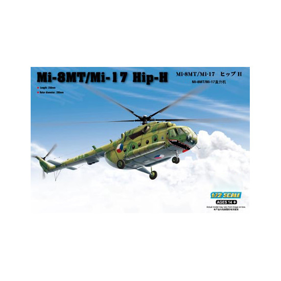 Hobby Boss 87208 Сборная модель вертолета Ми-8МТ/Ми-17 Hip-H (1:72)