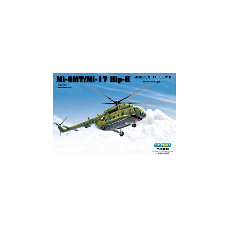 Hobby Boss 87208 Сборная модель вертолета Ми-8МТ/Ми-17 Hip-H (1:72)