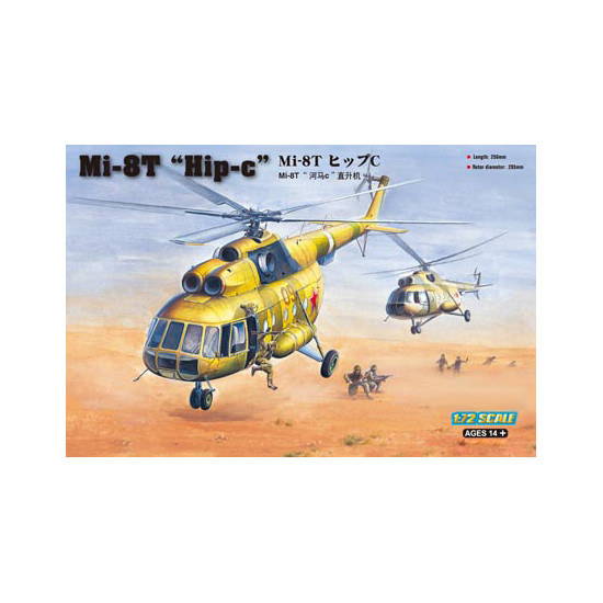 Hobby Boss 87221 Сборная модель вертолета Ми-8Т Hip-C (1:72)