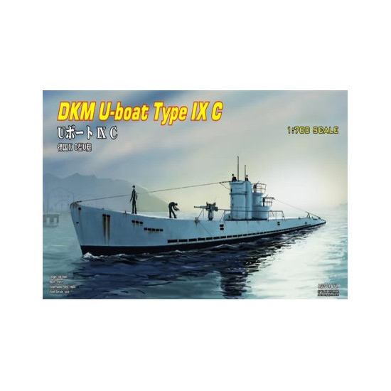 Hobby Boss 87007 Сборная модель подлодки DKM U-Boat Type IXC (1:700)