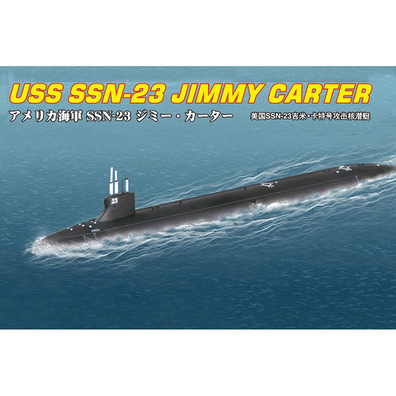 Hobby Boss 87004 Сборная модель подлодки USS SSN-23 Jimmy Carter (1:700)