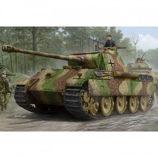 Hobby Boss 84551 Сборная модель танка German Sd.Kfz.171 Panther Ausf.G - Early Version (1:35)