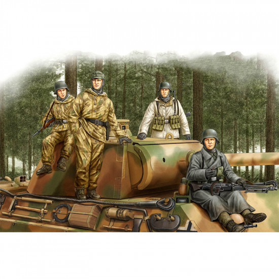 Hobby Boss 84405 Фигурки German Panzer Grenadiers Vol.2 (1:35)