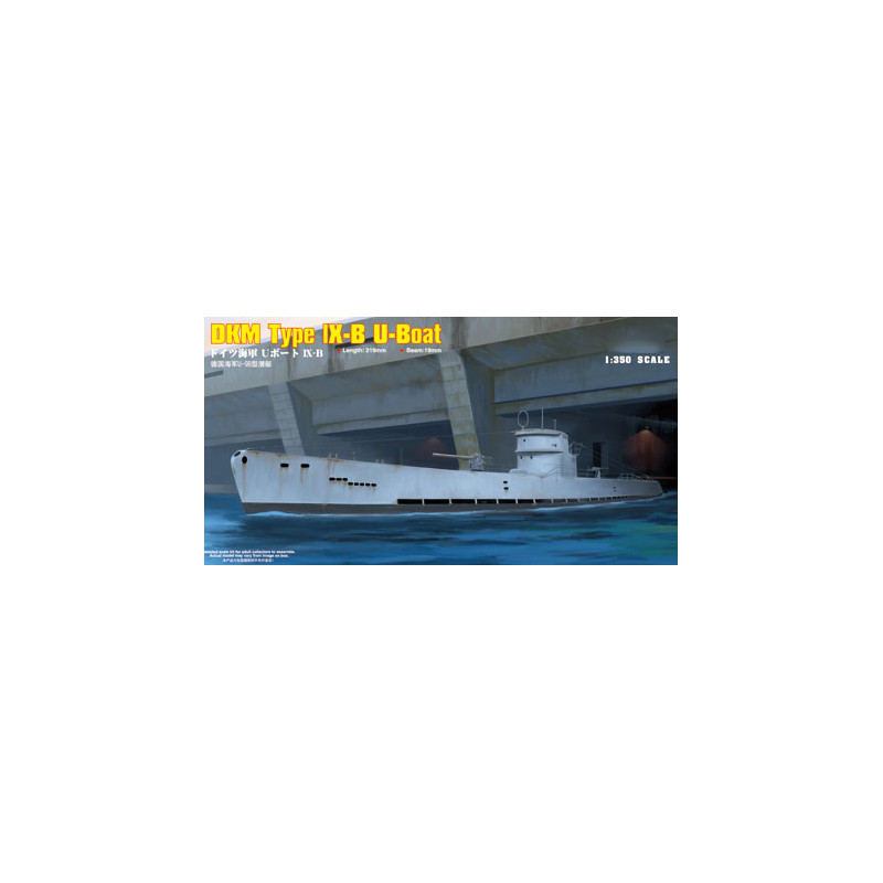 Hobby Boss 83507 Сборная модель подлоки DKM Type IX-B U-Boat (1:350)