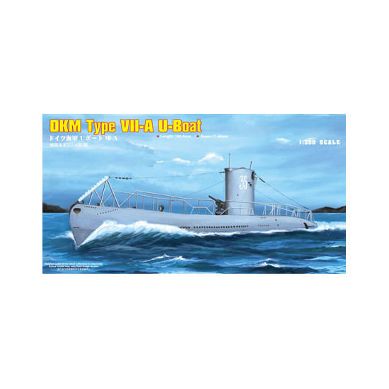 Hobby Boss 83503 Сборная модель подлоки German DKM Type VII-A U-Boat (1:350)