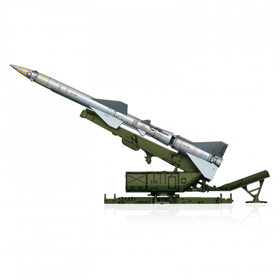 Hobby Boss 82933 Сборная модель ракеты Sam-2 Missile with Launcher Cabin (1:72)