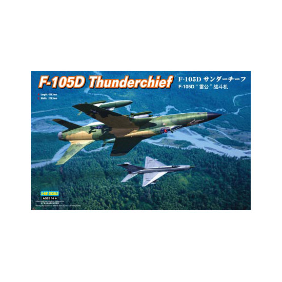 Hobby Boss 80332 Сборная модель самолета F-105D Thunderchief (1:48)