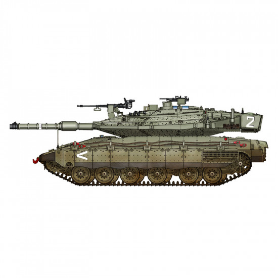 Hobby Boss 82915 Сборная модель танка IDF Merkava Mk.IV (1:72)