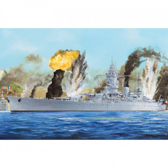 Hobby Boss 86506 Сборная модель корабля French Navy Dunkerque Battleship (1:350)