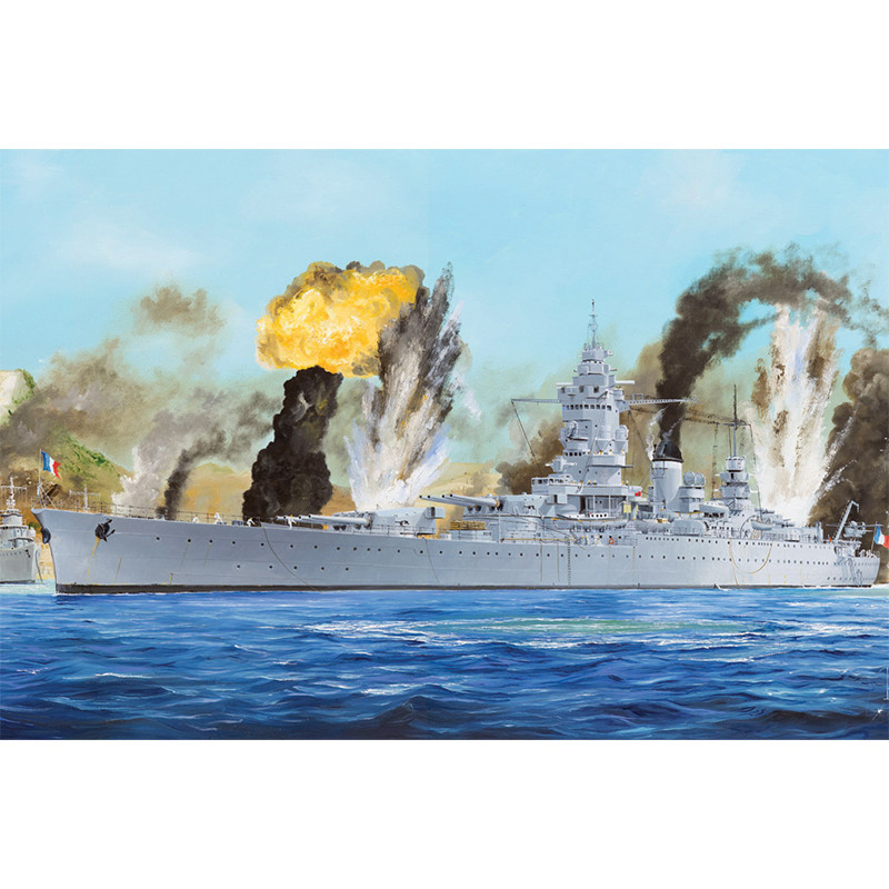 Hobby Boss 86506 Сборная модель корабля French Navy Dunkerque Battleship (1:350)